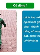 Đội ngũ từng người không có súng - QPAN 10  -  Hoc10